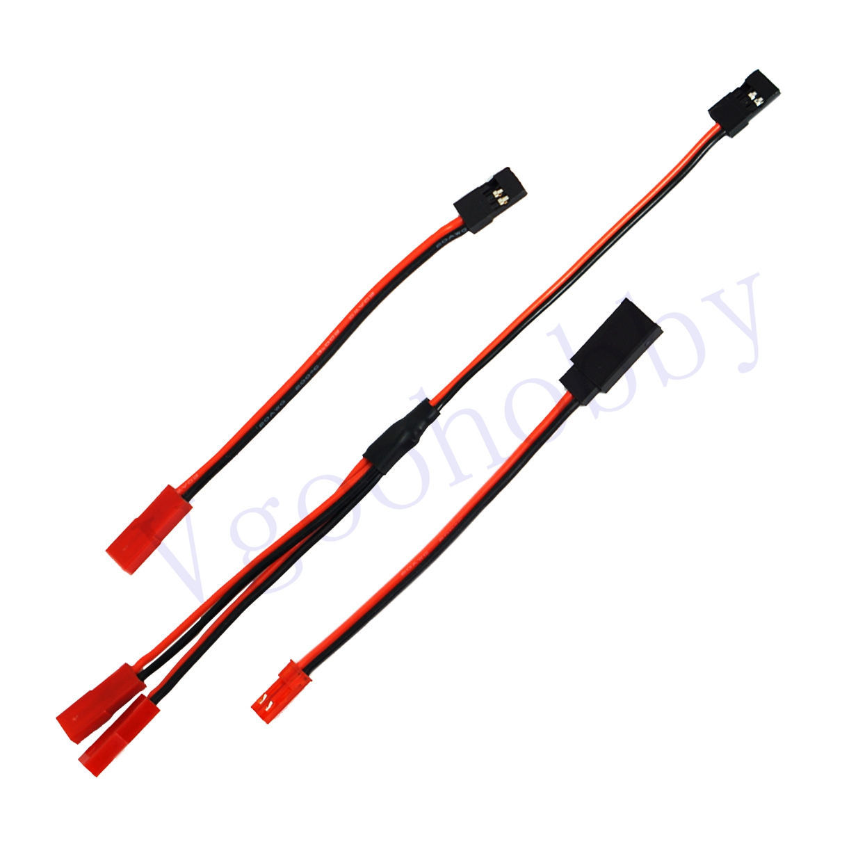 Rc Helicopter Servo - Male JR to Female JST Y