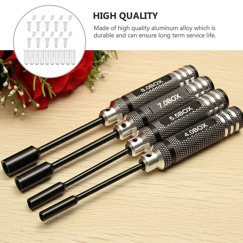 Rc Helicopter Tool Kit - 4Pcs Hex Socket Screwdriver Tool Kit