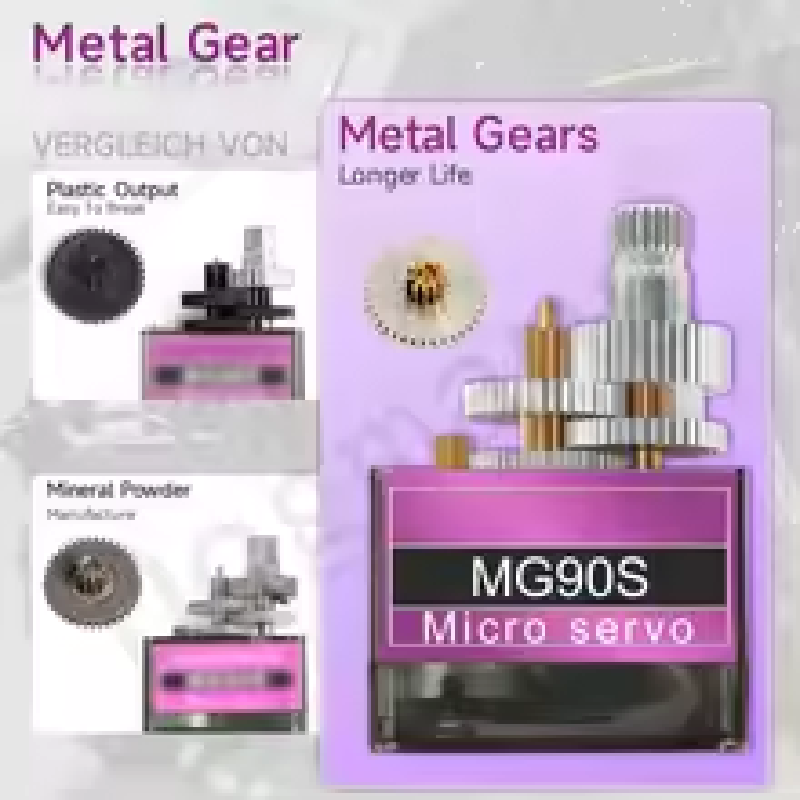 MG90S Metal Gear Servo 9g SG90 - огляд і ціна Rc Helicopter Servo