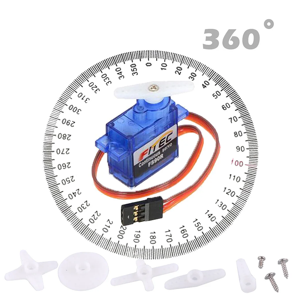 Feetech Mini FS90R Micro Servo - огляд і ціна Rc Helicopter Motor