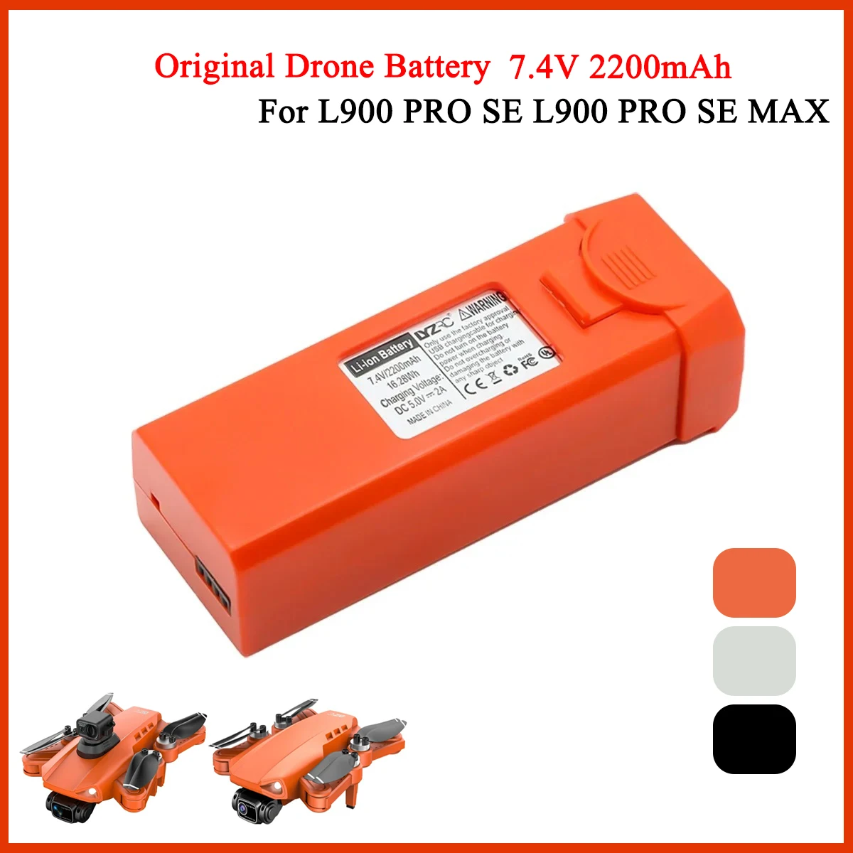 Battery L900 PRO SE Max Drone  - огляд і ціна Jjrc Drone X12