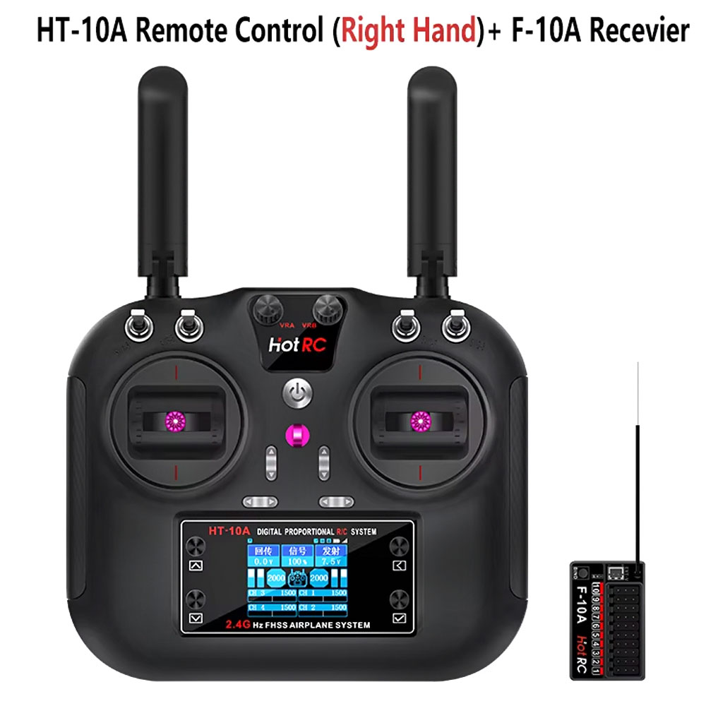 Hotrc HT-10A 2.4G 10CH Transmi - огляд і ціна Rc Helicopter Motor