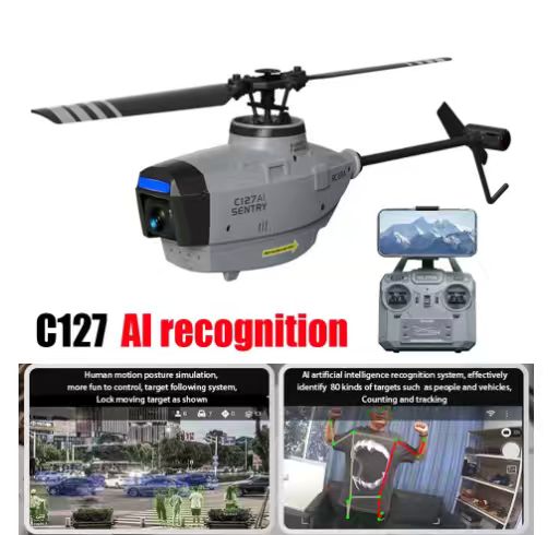 RC ERA C127AI Brushless 4CH He - огляд і ціна Rc Helicopter Single Rotor
