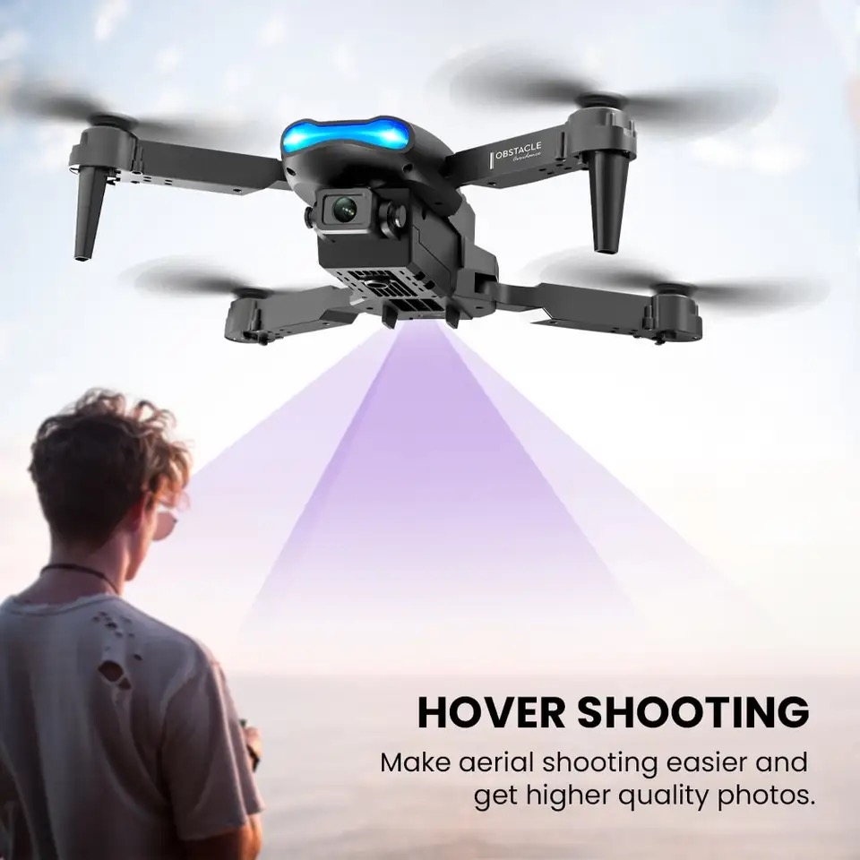 New Mini drone E99 4K WIFI HD  - огляд і ціна Rc Helicopter Nitro