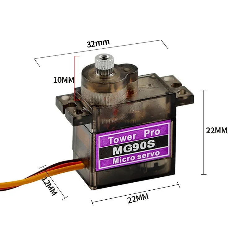 SG90/MG90S 9G Micro Digital Se - огляд і ціна Rc Helicopter Motor
