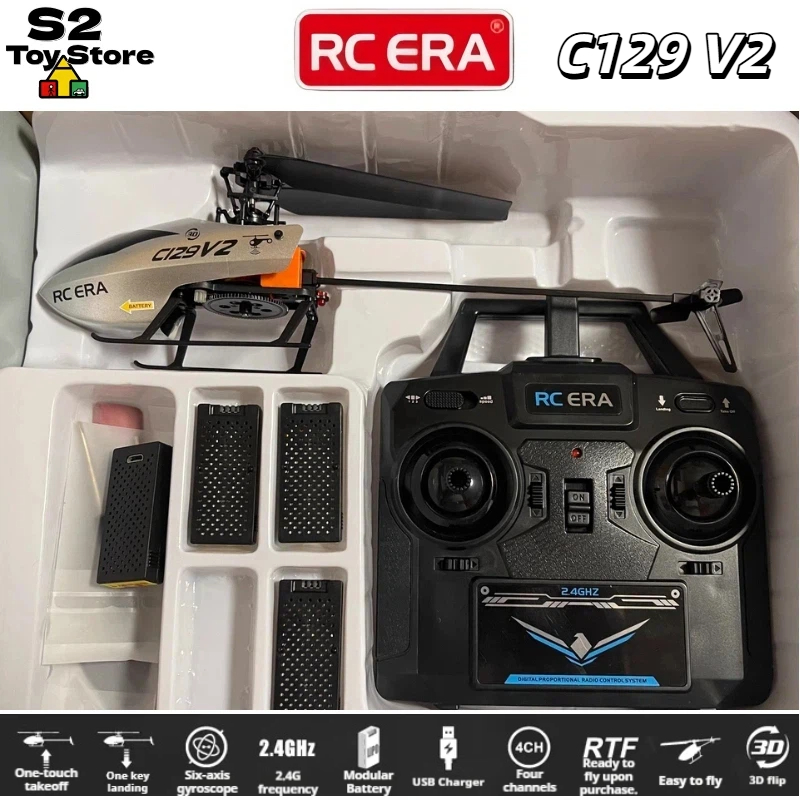 RC ERA C129V2 4CH 2.4GHz Smart - огляд і ціна Rc Helicopter Single Rotor