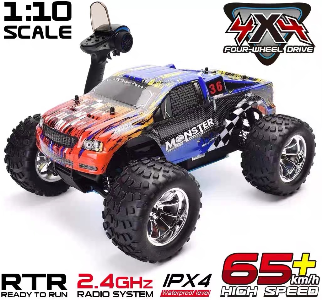 HSP RC Truck 1:10 Scale Nitro  - огляд і ціна Rc Helicopter Nitro