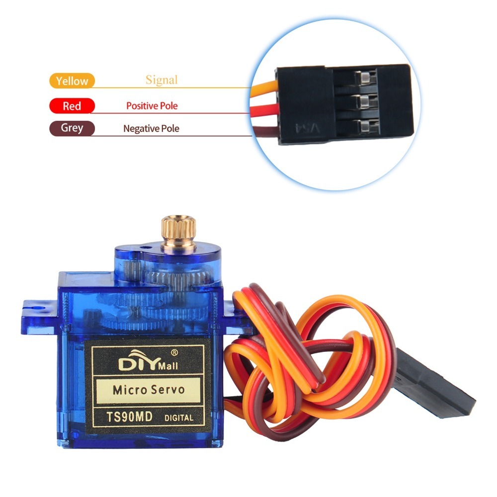 TS90MD 5/10/20/30/40/50Pcs Mic - огляд і ціна Rc Helicopter Servo